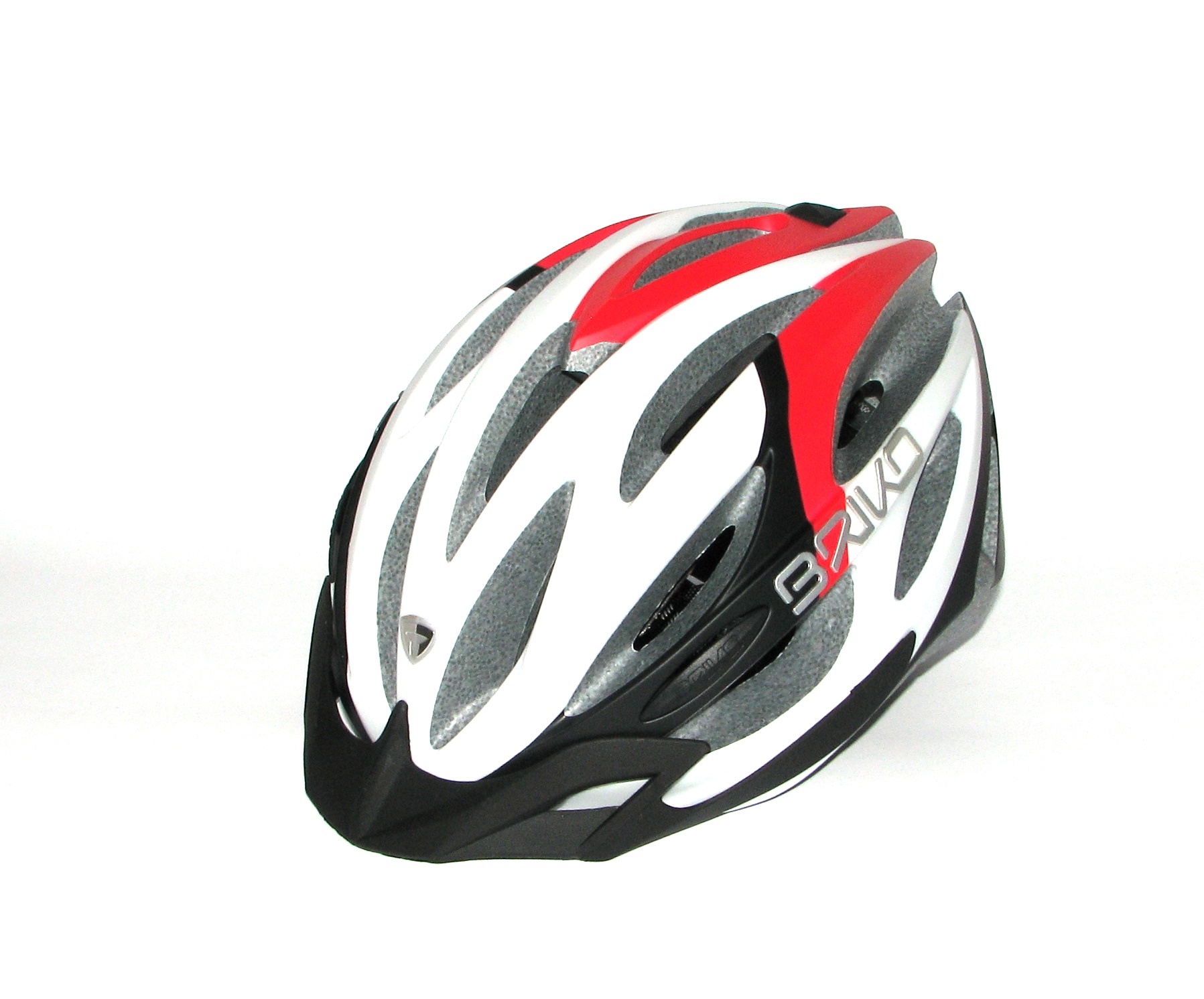 Велошлем Briko SHIRE Wh-Blk-Red M